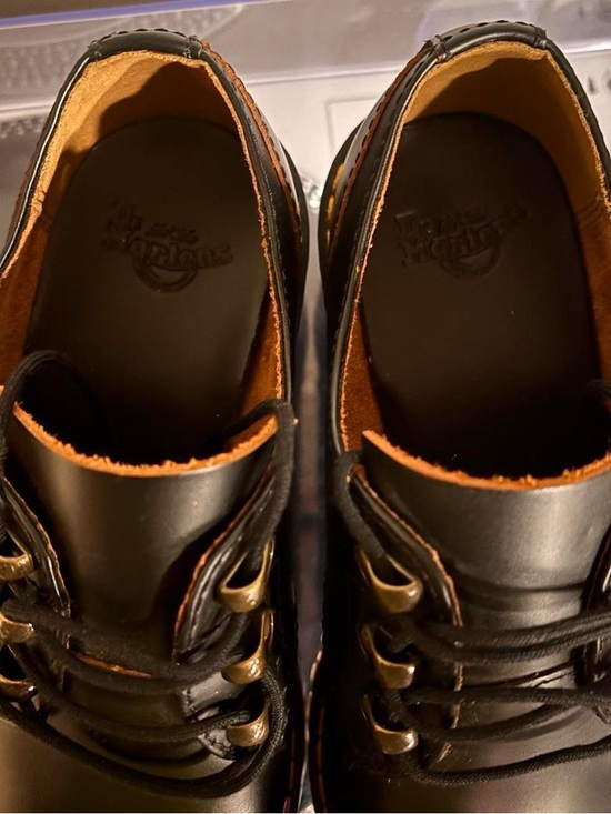 Dr. Martens Women's Black Lace-Up Chunky Platform Boots - Picture 3 of 6